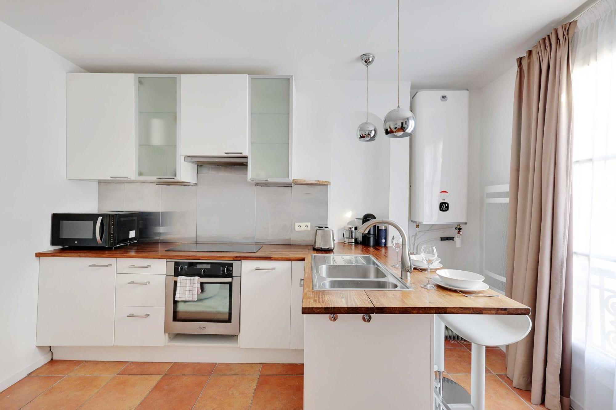 Apartment Charming 1br 2p - 4th Paris